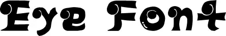 Eye Font