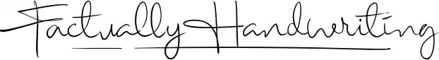 Factually Handwriting