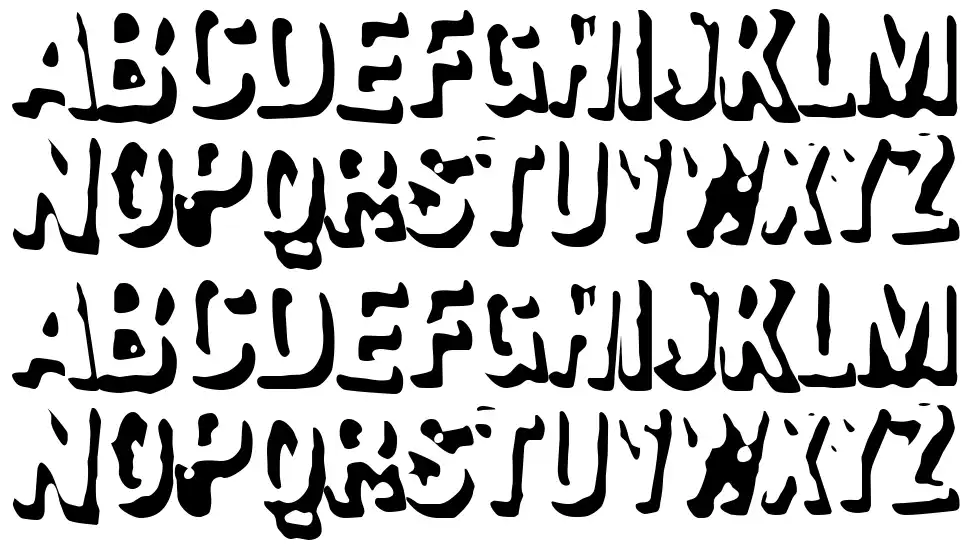 Failurefont specimens