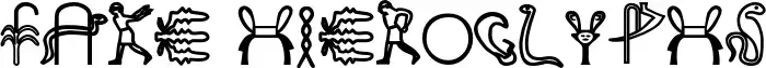 Fake Hieroglyphs