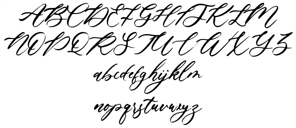 Falloutfont specimens