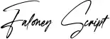 Faloney Script