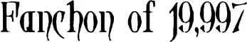 Fanchon of 19,997