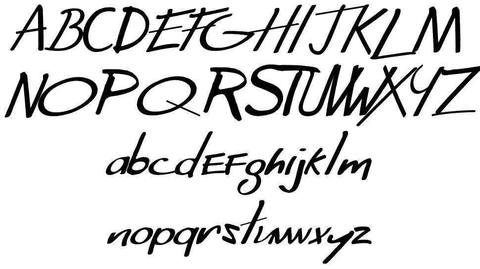 Far From Homecomingfont specimens