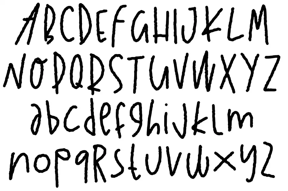 Farmhouse Childrenfont specimens