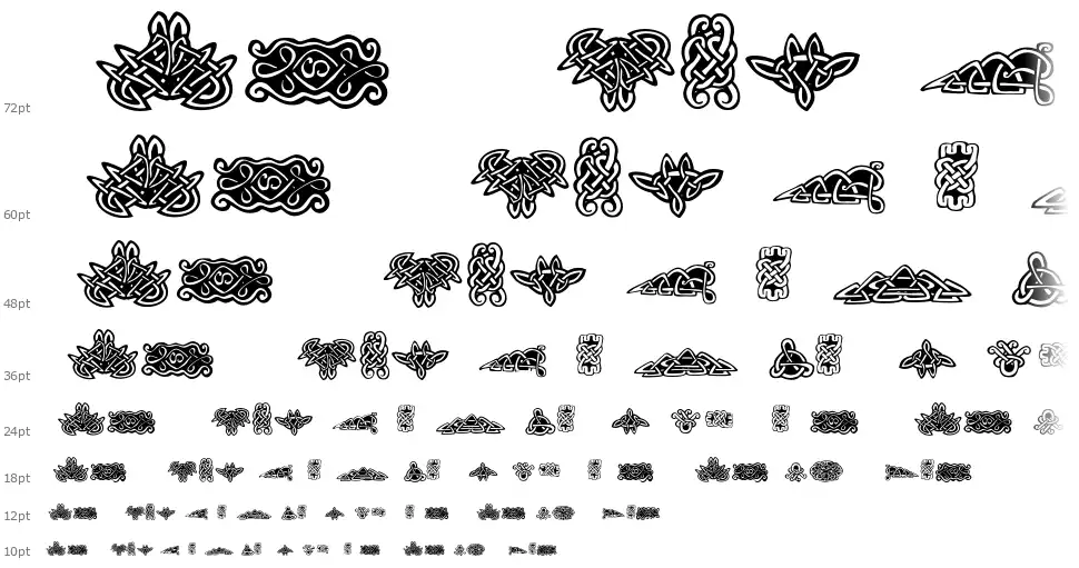 FE Tattoofont waterfall