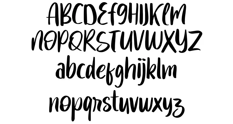 Fearfulfont specimens