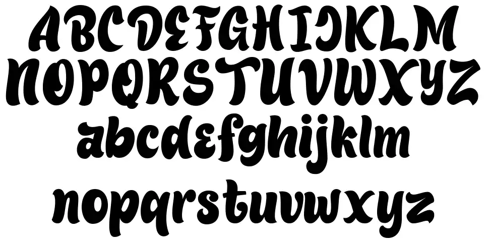 Fillguyfont specimens