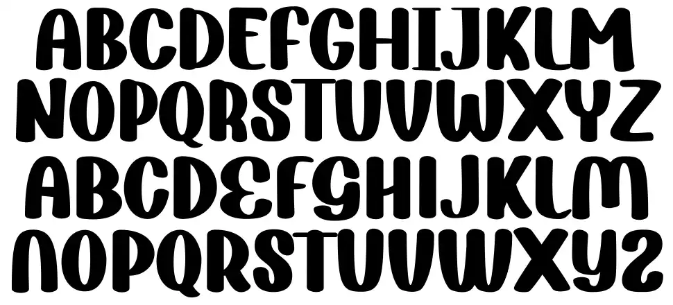 Flephyfont specimens