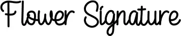 Flower Signature