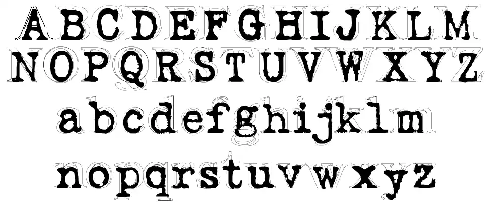 Fluoxetinefont specimens