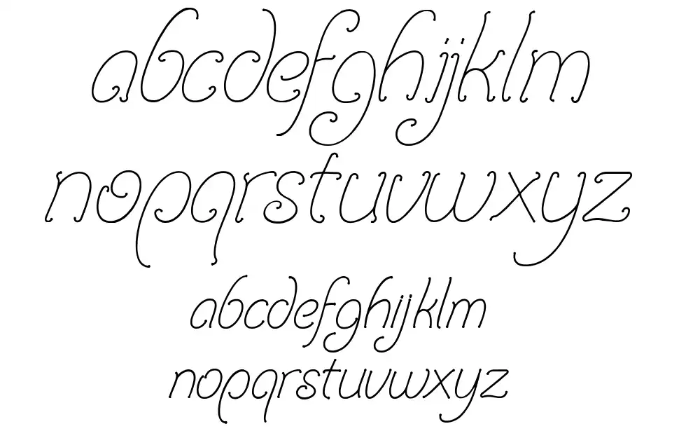 Followerfont specimens