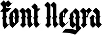 Font Negra