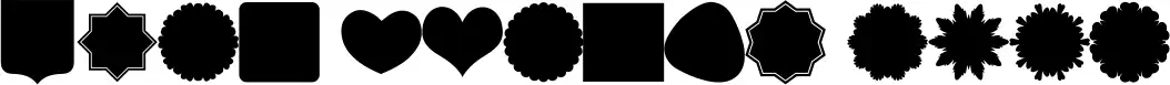 Font Shapes 2019