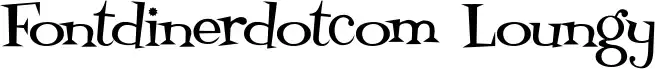 Fontdinerdotcom Loungy