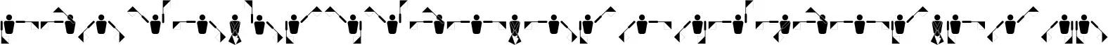Fonts Vector Semaphore Flag
