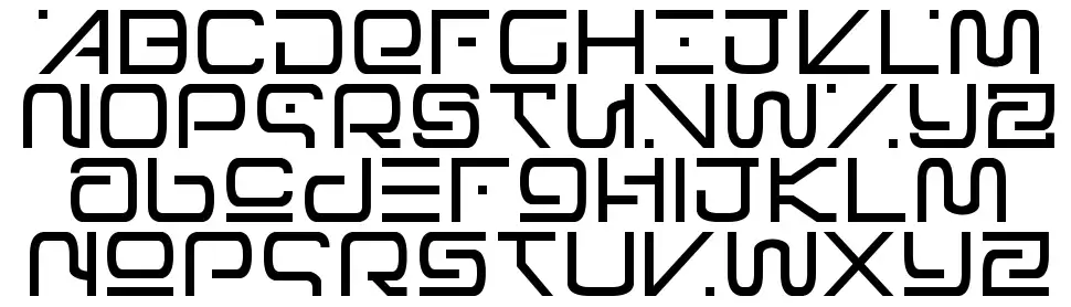 Foreign Alienfont specimens