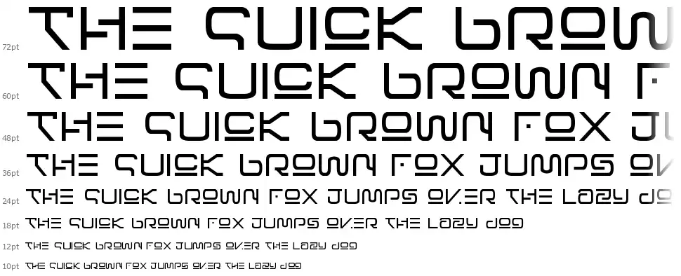 Foreign Alienfont waterfall