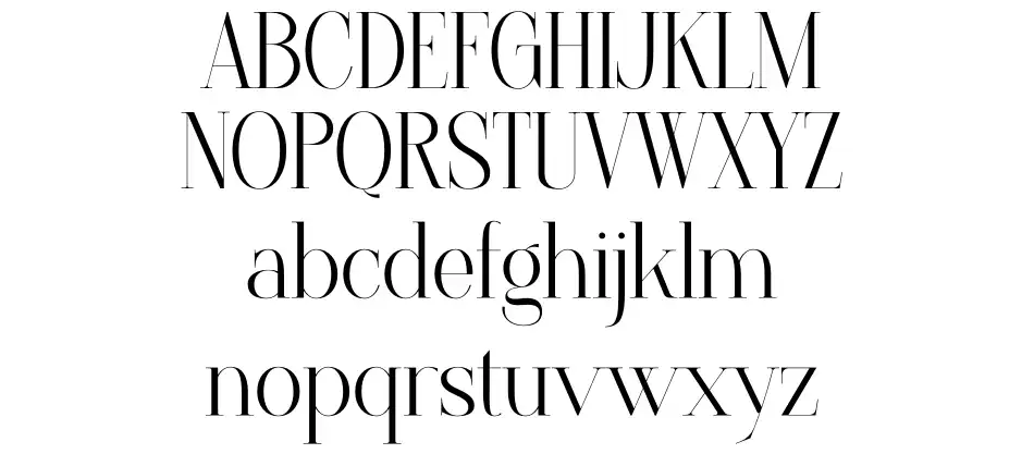 Fragofont specimens