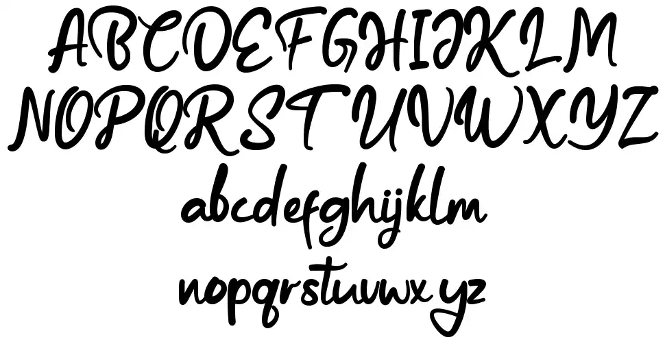 Friendly Rabbitfont specimens