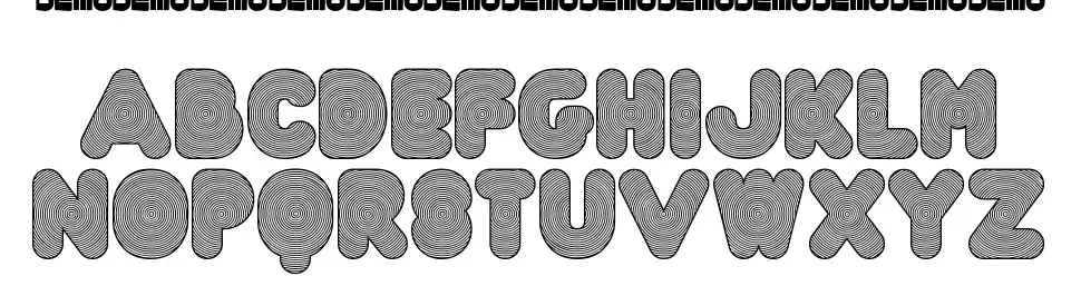 FT Acid Testfont specimens