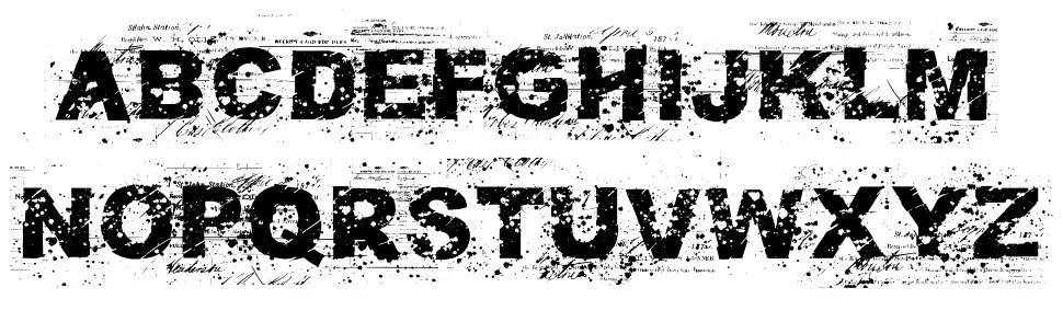 Fuck Autorityfont specimens