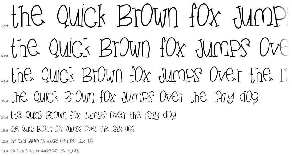 fun fragmentfont waterfall
