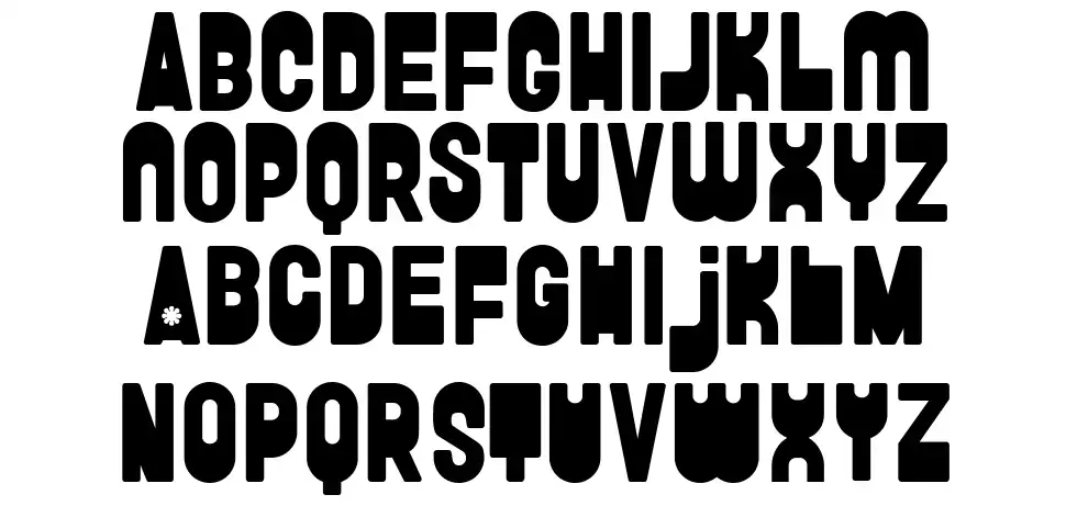 FunGhettofont specimens