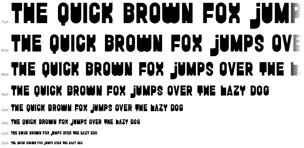 FunGhettofont waterfall