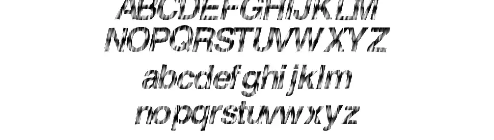 Furious Racingfont specimens