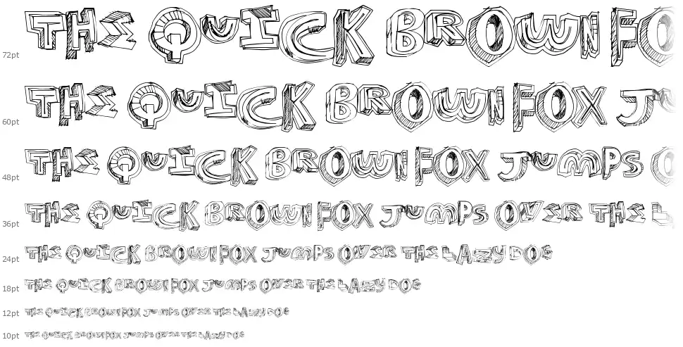 Future Stylefont waterfall