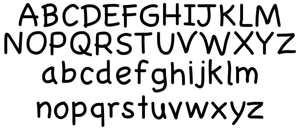 Gaelle 001font specimens