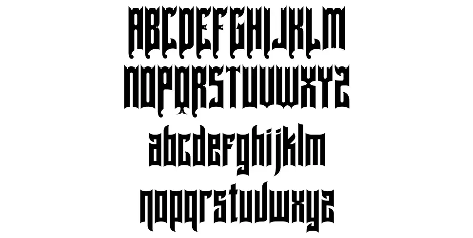 Galveston TXfont specimens