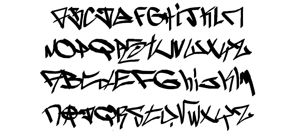 Ghetto-blasterzfont specimens