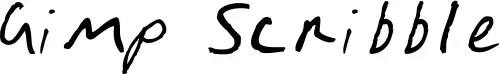 Gimp Scribble