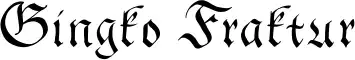 Gingko Fraktur