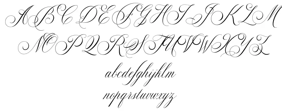 Glastonfont specimens
