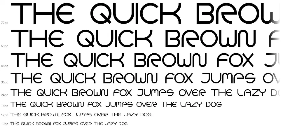 Goca Logotype Betafont waterfall