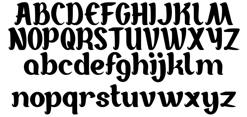 Goddess of Fortunefont specimens