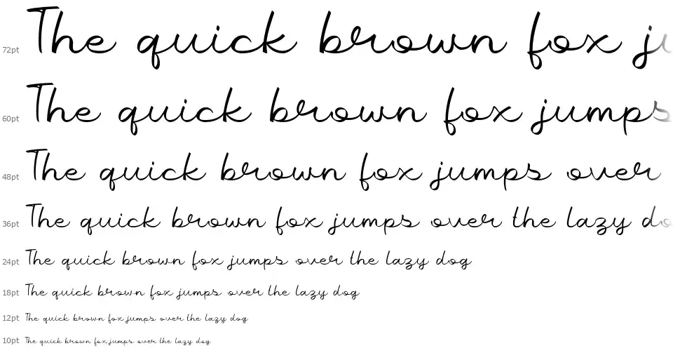 Gold Ribbonfont waterfall