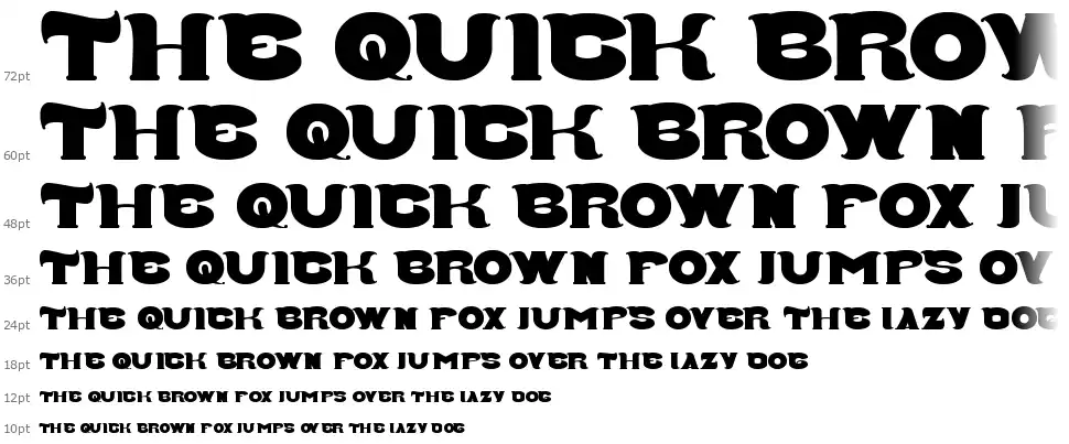 Good Morningfont waterfall