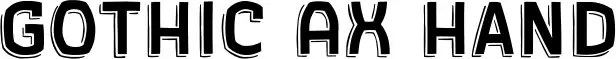 Gothic AX Hand