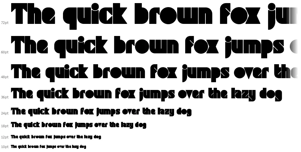 Grafika Type.3 Cascade Grafika Type.3font waterfall