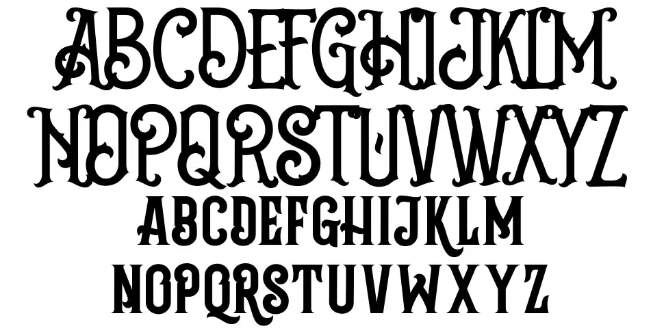Grantmouth Vol.2font specimens