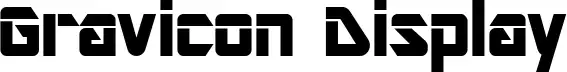 Gravicon Display