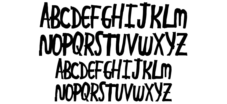 Great Endingfont specimens