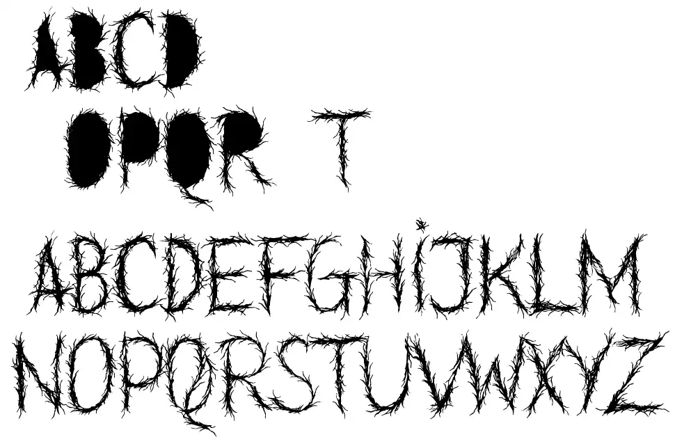Grey Worldfont specimens