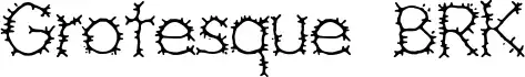 Grotesque BRK