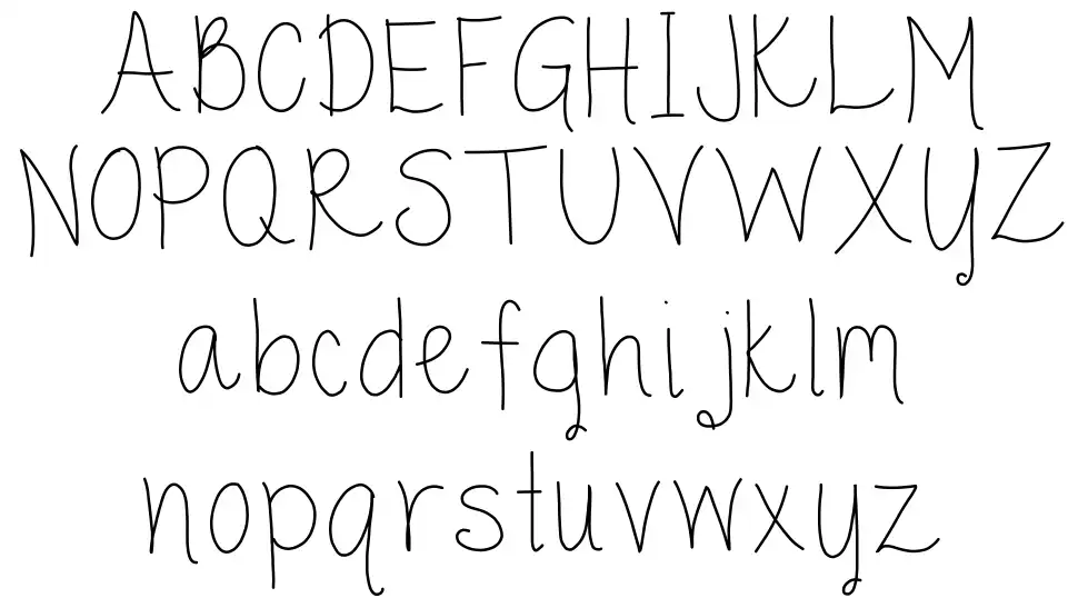 Guppyfont specimens