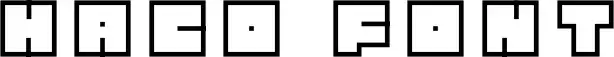 Haco Font